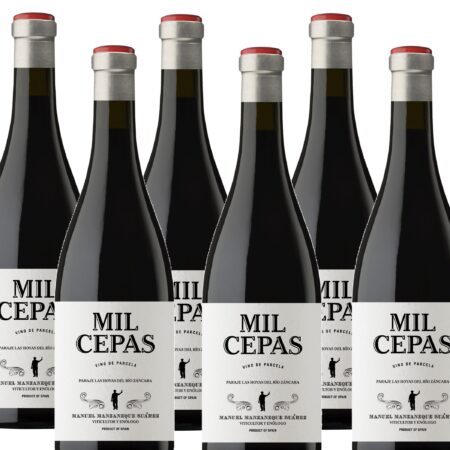 Mil cepas Cencibel Caja de madera 6 Botellas